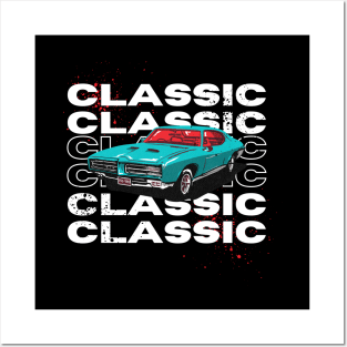 I'm Not Old I'm Classic Car Lover Grandpa Gift Posters and Art